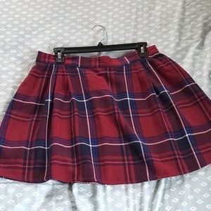 Plaid skirt
